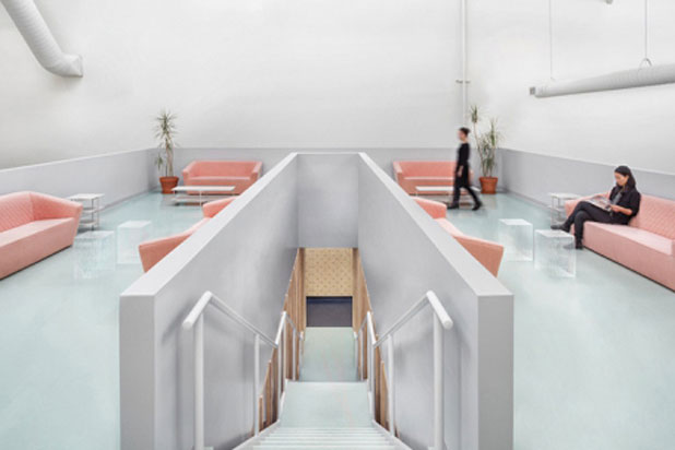 Sancal’s Tea sofa at the Campari offices in Toronto