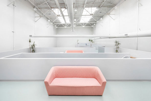 Sancal’s Tea sofa at the Campari offices in Toronto