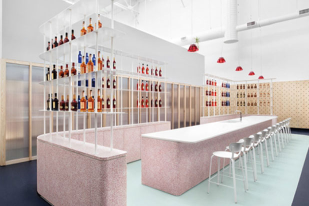Sancal’s Tea sofa at the Campari offices in Toronto