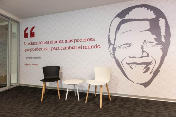 Sellex furniture at the Private University of Lima, Peru