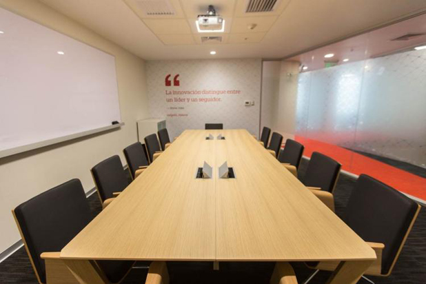 Sellex furniture at the Private University of Lima, Peru