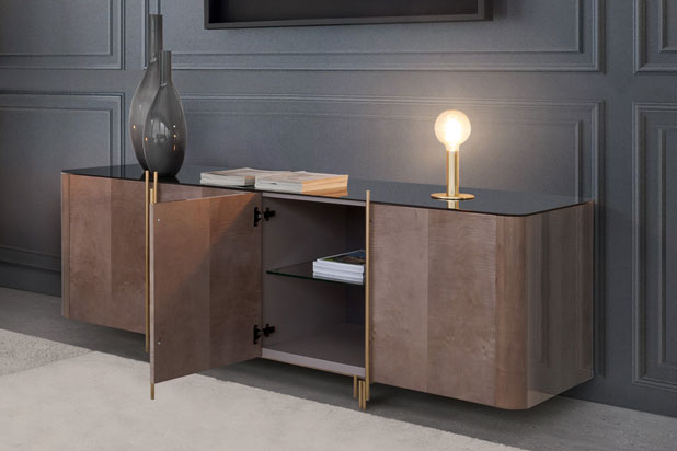 4231 sideboard by Tecninova. Photo by Tecninova.