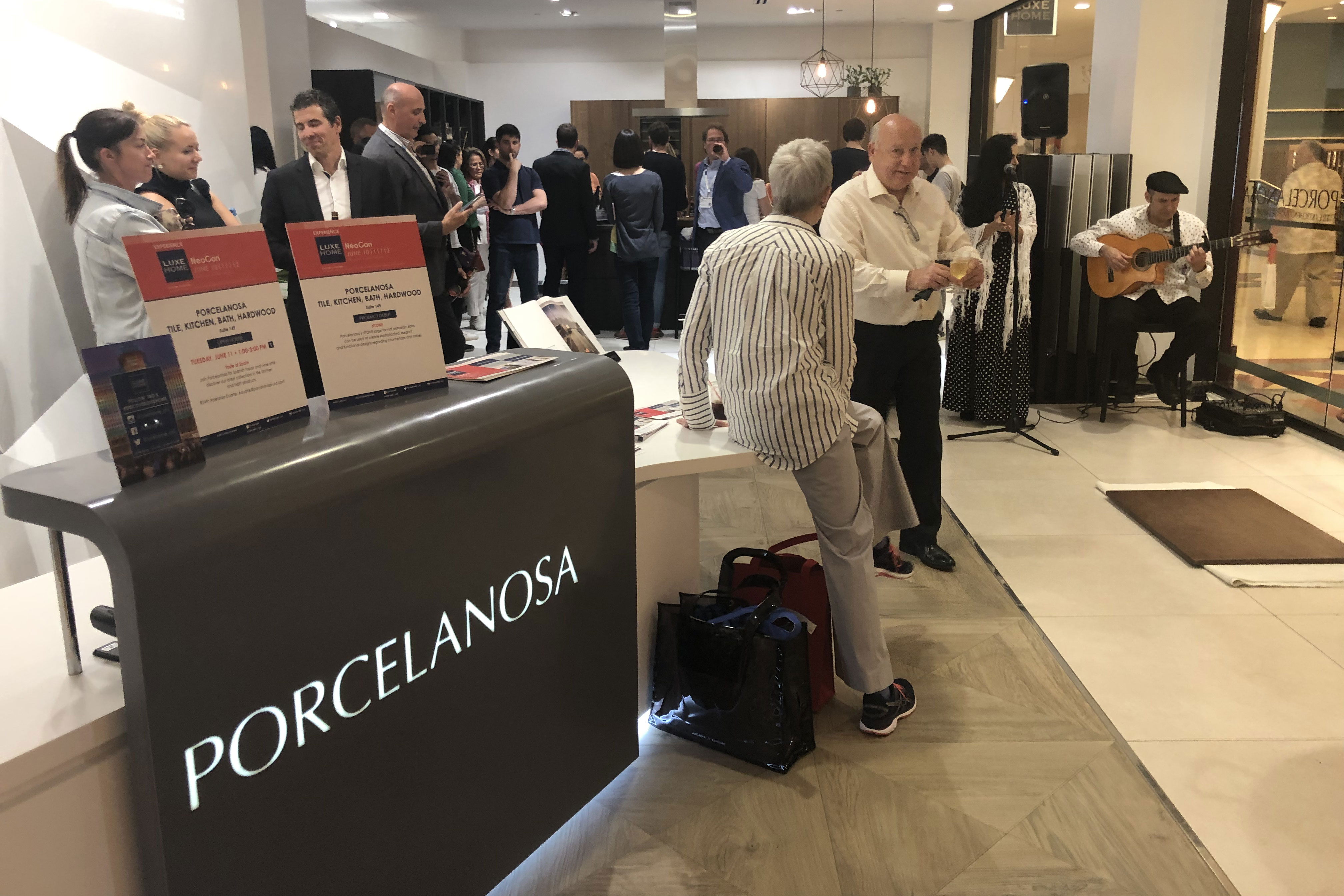 Porcelanosa booth