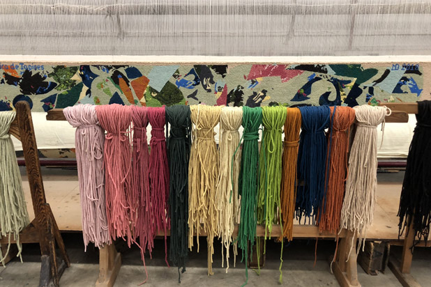 Alberto Corazón's handmade rug