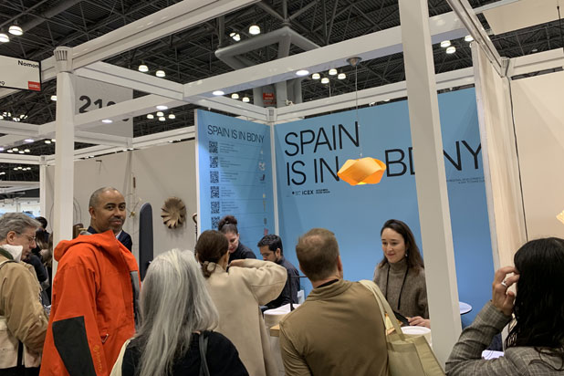 Spain Pavilion at the Boutique Design New York (BDNY) 2022 fair