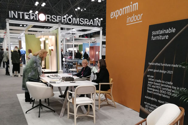 Spain Pavilion at the Boutique Design New York (BDNY) 2022 fair
