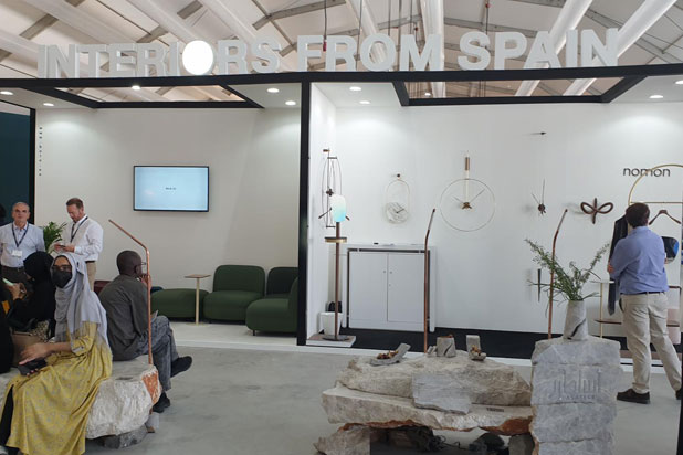 Spain Pavilion at the Downtown Design Dubai 2022 fair