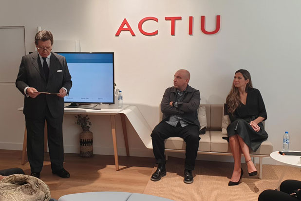 Spanish Breakfast at Actiu's new showroom in Dubai, UEA