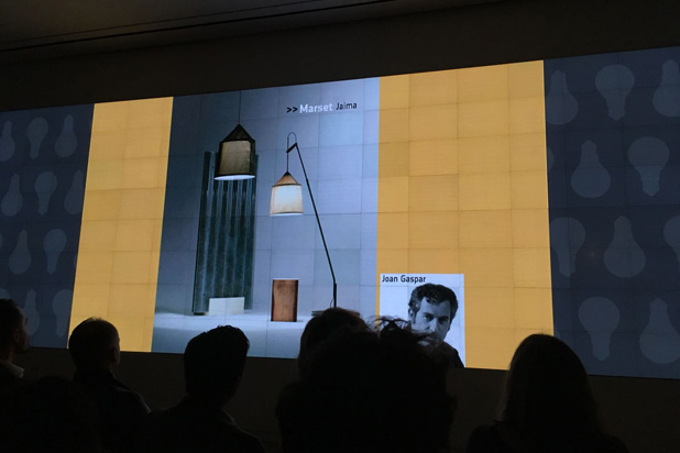 Jaima floor lamp, designed by Joan Gaspar for Marset.