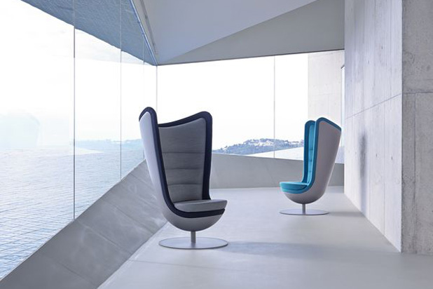BADMINTON armchair by ITEMdesignworks for Actiu