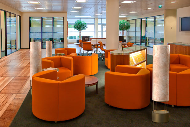 HALO table lamps by García Requejo. Photo courtesy of García Requejo