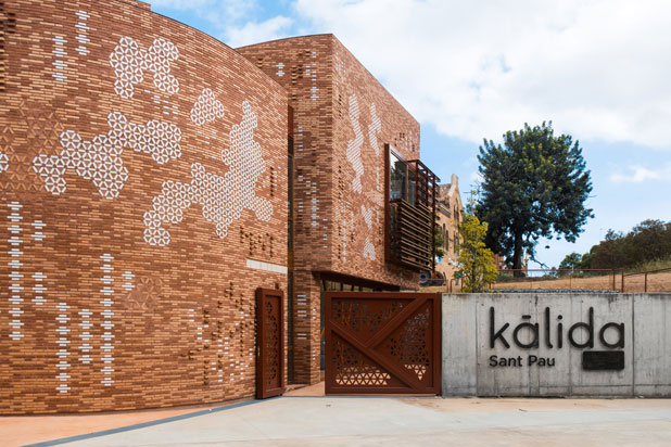 Kālida Sant Pau Foundation in Barcelona, Spain. Photos by © Lluc Miralles. Courtesy of EMBT.
