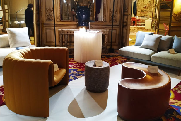Exhibition at the Spanish Ambassador's residence in Paris, France.