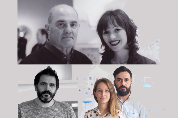 Antonio Serrano and Mar López co-founders of Mad Lab. Luis Eslava. Laxmi Nazabal y Lucas Abajo co-founders of Muka Design. Photos courtesy of Mad Lab, Luis Eslava and Muka Design.