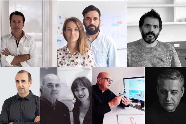 Jorge Herrera, Muka Design, Luis Eslava, Marcelo Alegre, Mad Lab, Vicent Martínez and Mario Ruíz