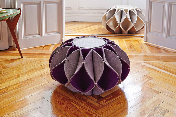 Gandia Blasco: RUFF POUF by Romero Vallejo Ambience