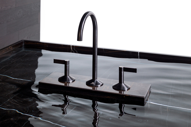 LIGNAGE water faucet, designed by Ramón Esteve for Noken. Photo by Noken.