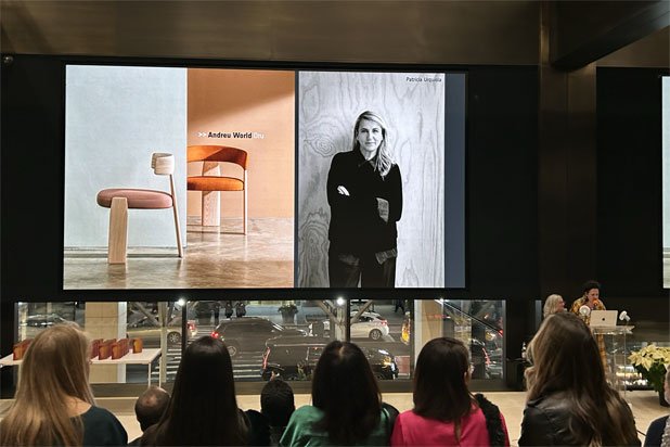 ORUS chair designed by Patricia Urquiola for Andreu World. Best of Year (BoY) 2022 award winner.