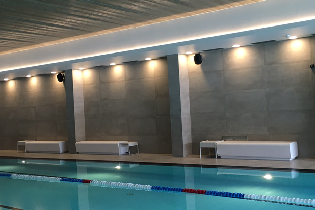 Stratta’s Strip collection at the Fitus sports centre in Vilnius, Lithuania