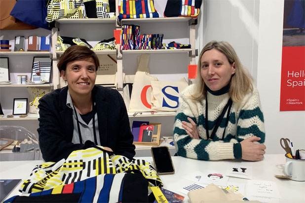Isabel Lorente and Olga Rodríguez, from Isol Barcelona
