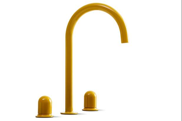 NU faucet collection designed by Inma Bermúdez for Roca. Red Dot Design Awards 2023 winner.