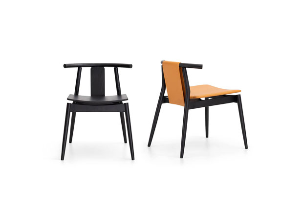 NARA chairs designed by Carlos Soriano for TM / Leader Contract. German Design Awards 2023 Winner.