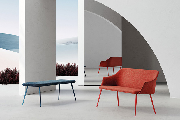 KEDUA benches designed by Santiago Sevillano for Moblibérica. German Design Award 2023 - Special Mention.