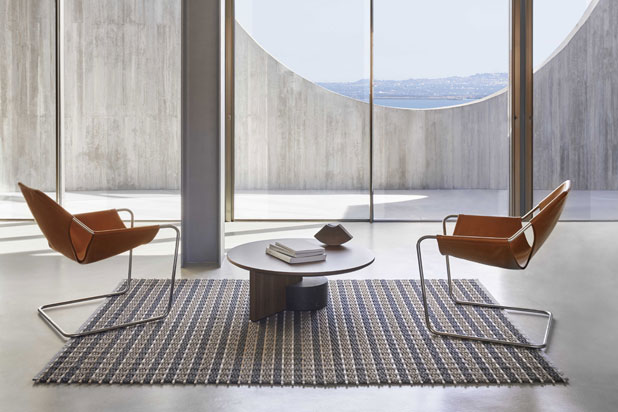 GOZ rug collection designed by Kengo Kuma for Gan. Photo courtesy of Gan.