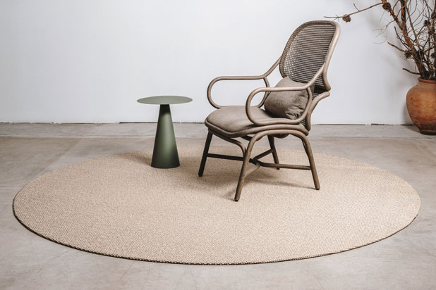 AMALFI rug collection by Naturtex. Photo courtesy of Naturtex.