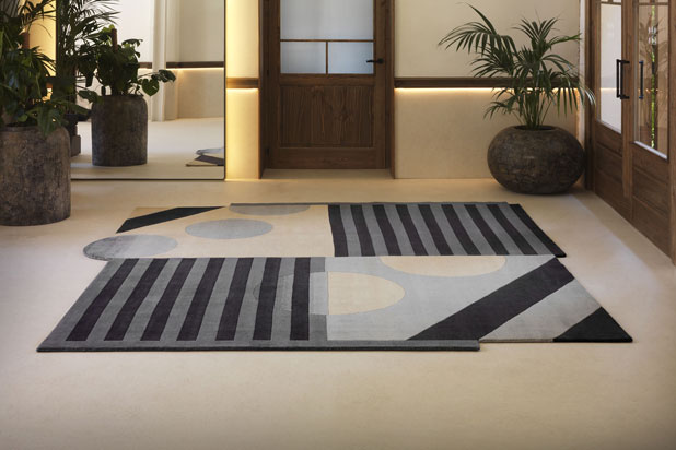 RADICAL rug collection designed by Modo Architettura for NOW Carpets. Photo courtesy of NOW Carpets.