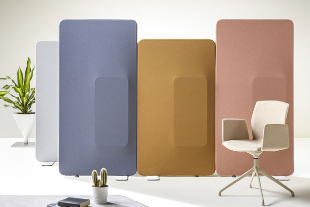 NAGANO screen system designed by Aitor García de Vicuña for Made Design. Photo courtesy of Made Design.
