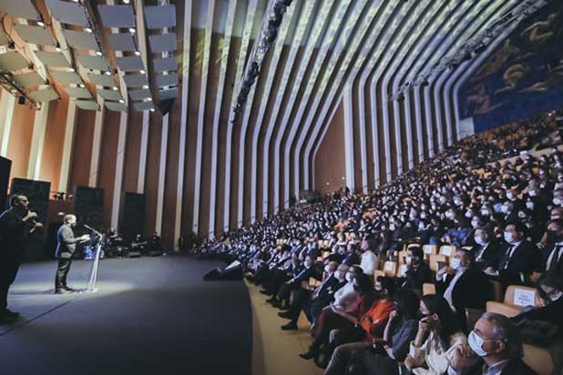 Presentation of the official program of activities for 2022 of Valencia World Capital of Design 2022. Photo courtesy of Valencia World Capital