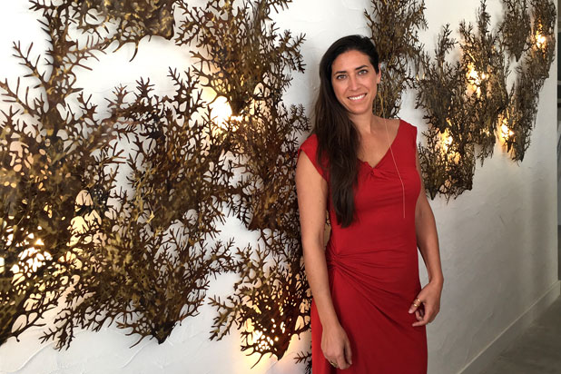 Coral Reef Ibiza wall lamp by Verónica Mar
