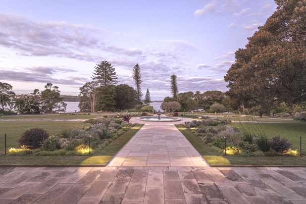 Bamboo Lamps at the “Government House” gardens in Sidney, Australia. Photo by Jackie Chan, courtesy of Vibia.
