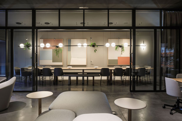 New Vibia headquarters and showroom in Barcelona, Spain