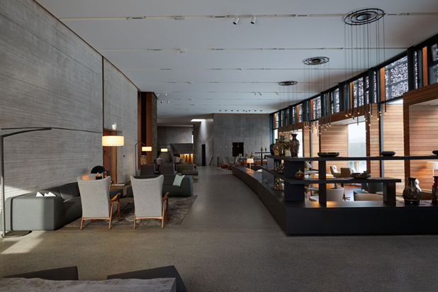 SLIM and BALANCE lamp by Vibia at the Retreat hotel. Photo by © Giorgio Possenti. Courtesy of Vibia
