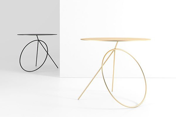 Bamba tables, designed by Pedro Paulo-Venzon for Viccarbe