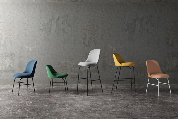 Aleta chairs, designed by Jaime Hayón for Viccarbe