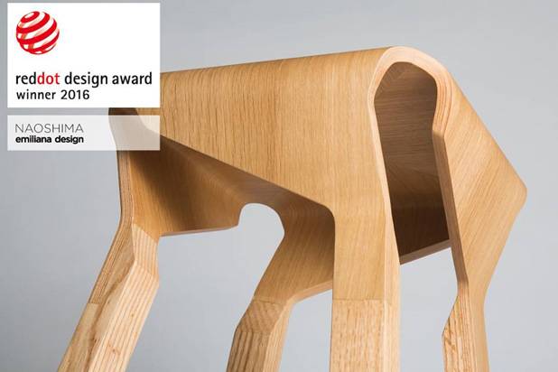 Naoshima stool, designed  by Emiliana Design Studio