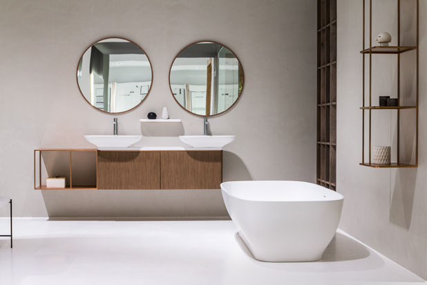 Pure bathroom collection by Yonoh for Porcelanosa