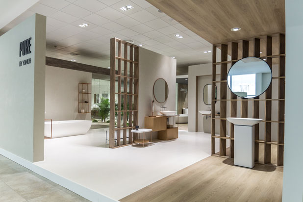 Pure bathroom collection by Yonoh for Porcelanosa