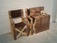 Com-Oda sillas, al plegarse forman un nuevo mueble