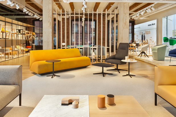 Showroom de Andreu World en Boston