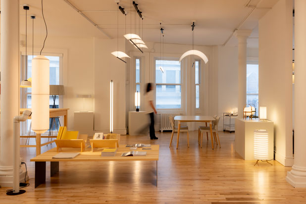 Galería de Santa & Cole en Nueva York (Estados Unidos). Foto cortesía de Santa & Cole