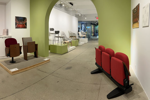 Showroom de Figueras Seating en Nueva York (EEUU). Foto cortesía de Figueras Seating.