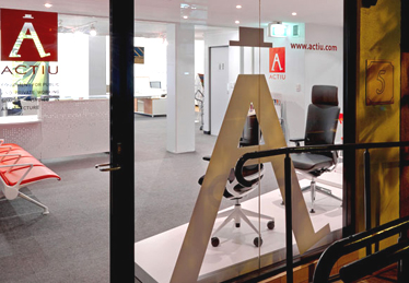 Actiu´s showroom in Sydney