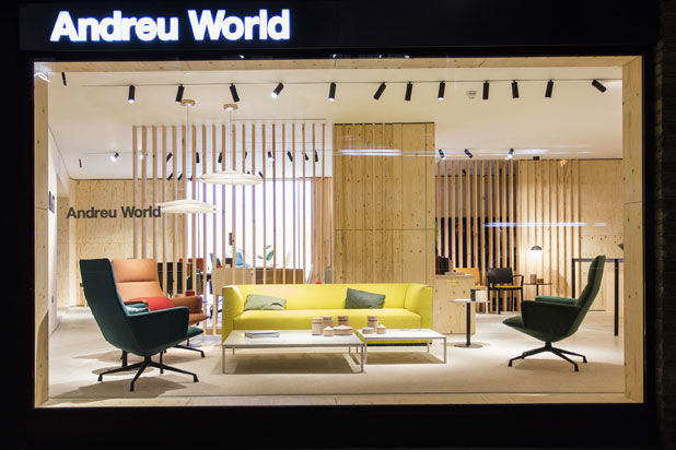 Show room de Andreu World en Londres