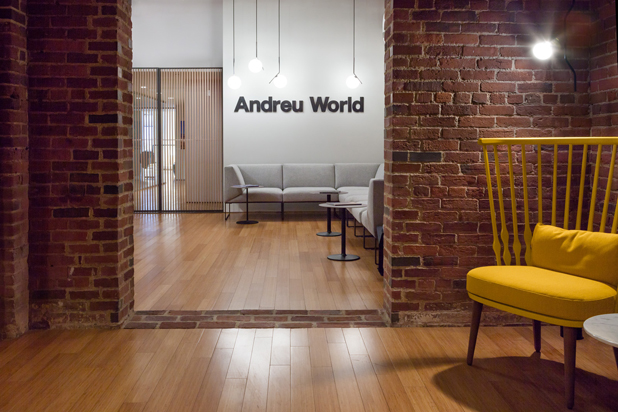 Showroom de Andreu World en Boston