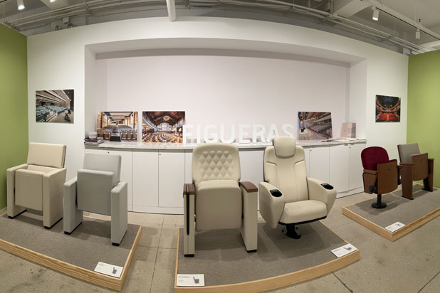 Showroom de Figueras Seating en Nueva York (EEUU). Foto cortesía de Figueras Seating.