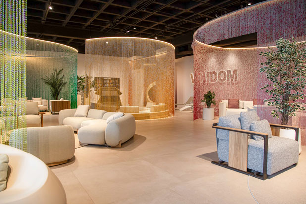 Showroom de Vondom en Cancún (México). Foto cortesía de Vondom.